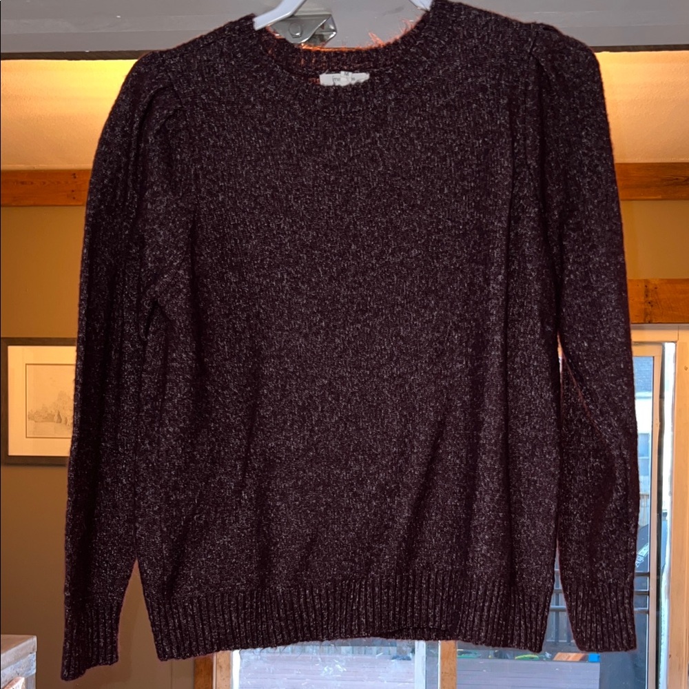 Maurices Maroon Crew Neck Sweater